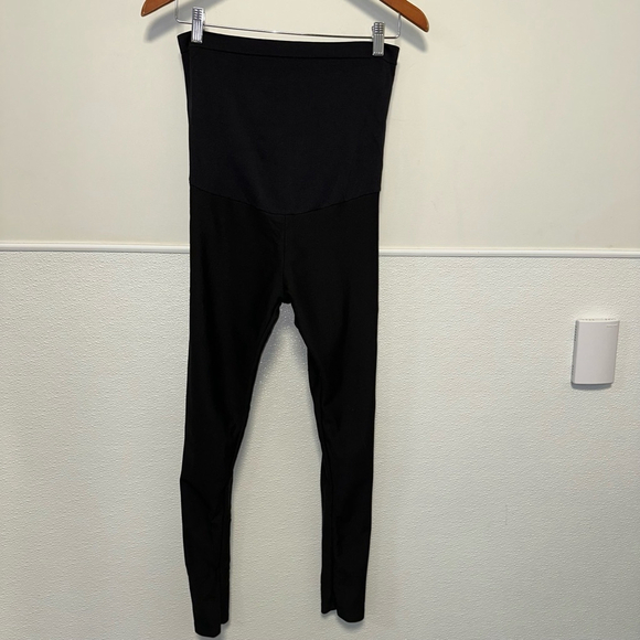 Women's Sandpiper Maternity Leggings Size Medium Black - Picture 6 of 10